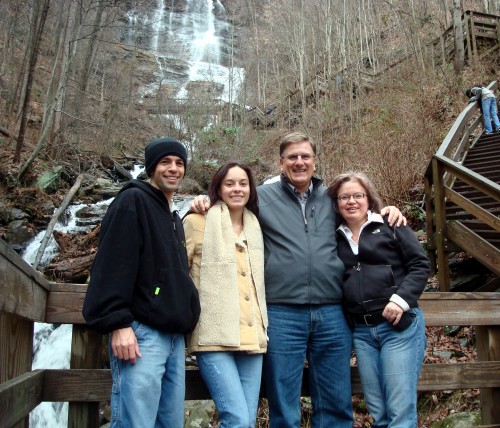 The Family at Amicalola Falls, GA